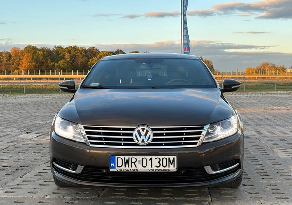 Volkswagen CC cena 43900 przebieg: 216000, rok produkcji 2014 z Szamotuły małe 92